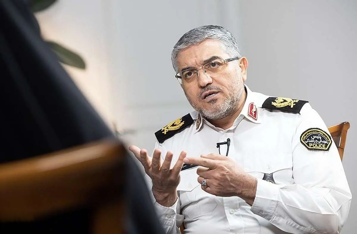 سردار تیمور حسینی، رئیس پلیس راهور فراجا