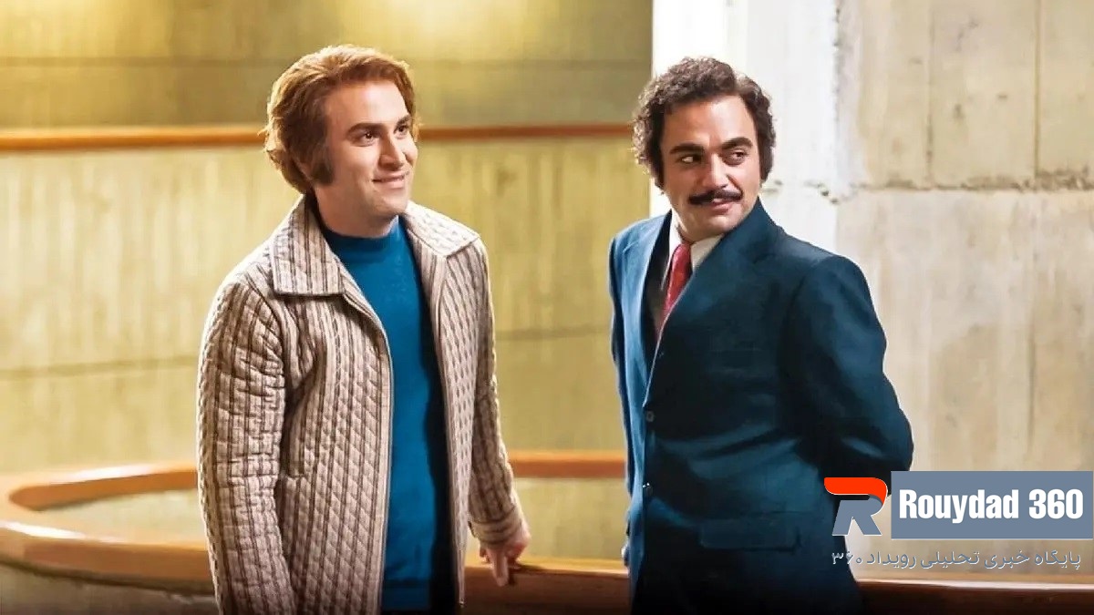 عرق خوری هوتن شکیبا و صابر ابر در سریال تاسیان